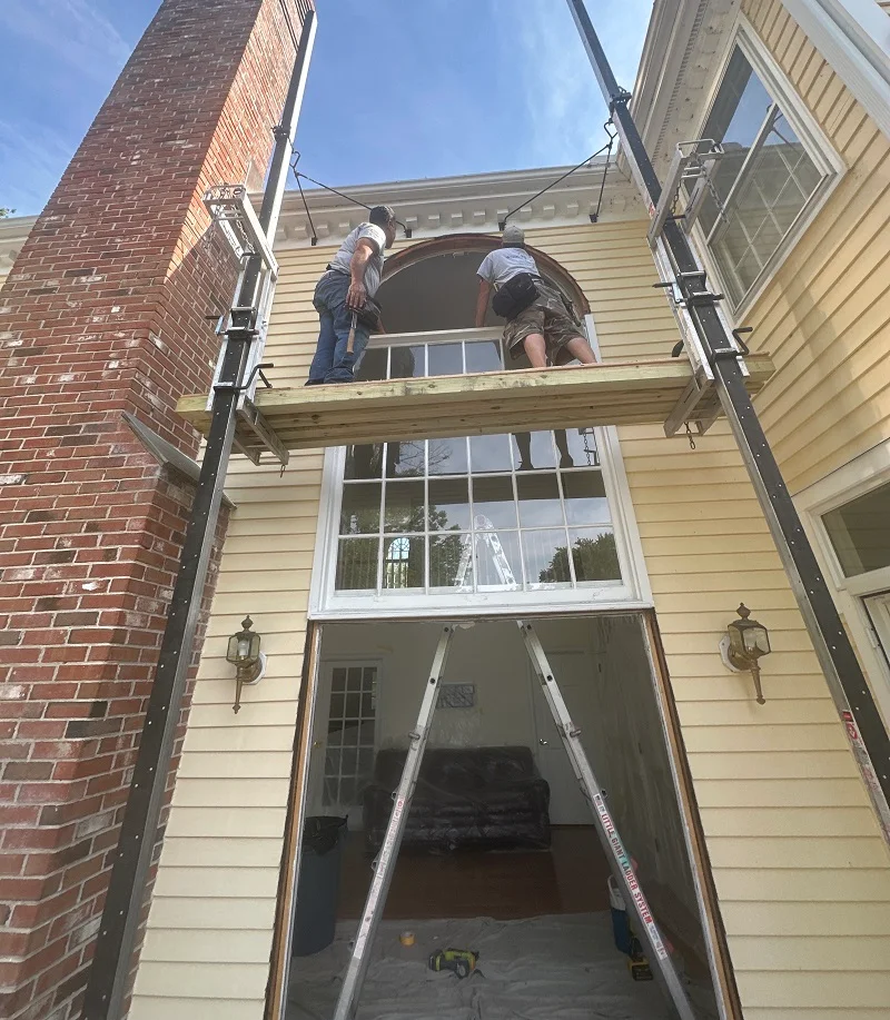 Up high to remove these windows